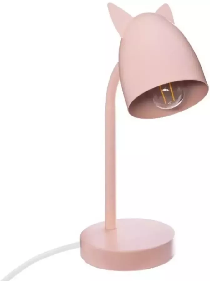 Atmosphera Créateur d&apos;intérieur Bureaulamp roze met oortjes