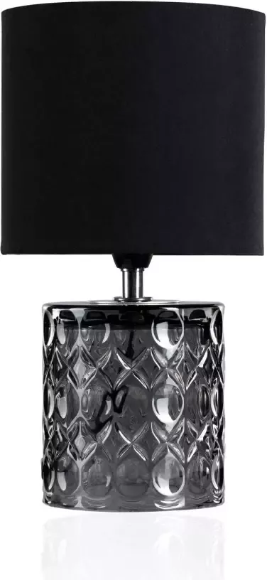Pauleen Crystal Glow Tafellamp black-grey glas. - Foto 1