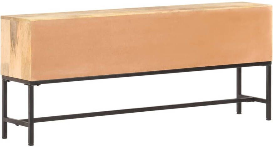 VidaXL Dressoir 145x30x60 cm massief mangohout Dressoir Mangohout Vintage Dressoir Landelijk Dressoir Salontafel