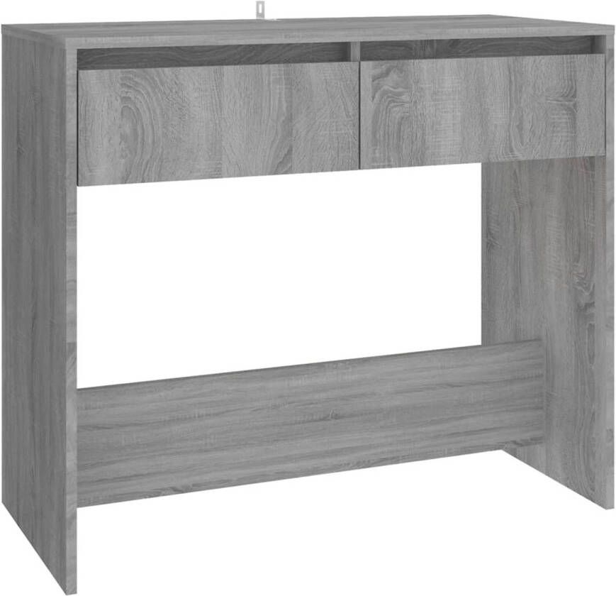 Prolenta Premium INFIORI Wandtafel 89x41x76 5 cm staal grijs sonoma eikenkleurig