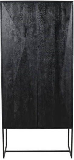 Ptmd Collection PTMD Onyx cabinet black 2 drs