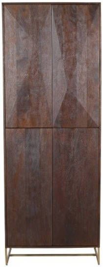 Ptmd Collection PTMD Onyx Cabinet brown 4 drs
