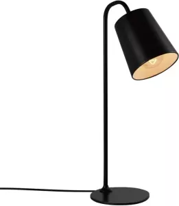 QUVIO Tafellamp retro Simplistisch design 16 x 57 cm (dxh) Zwart