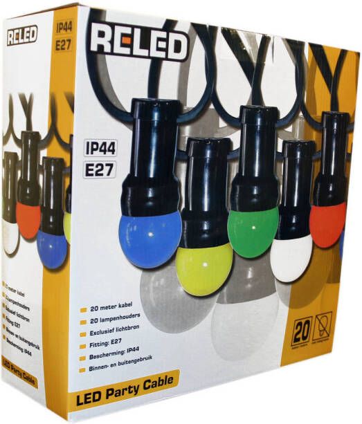 Reled Snoer 20m met 20 fittingen IP44