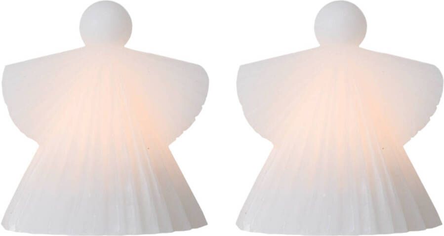 Sirius Lichtgevende engeltjes 'Astra' (10cm) Set van 2