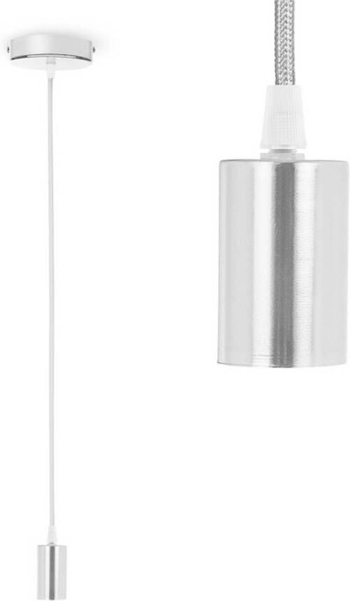 Smartwares Pendellamp Zilver 158 cm hanglamp E27 Fitting