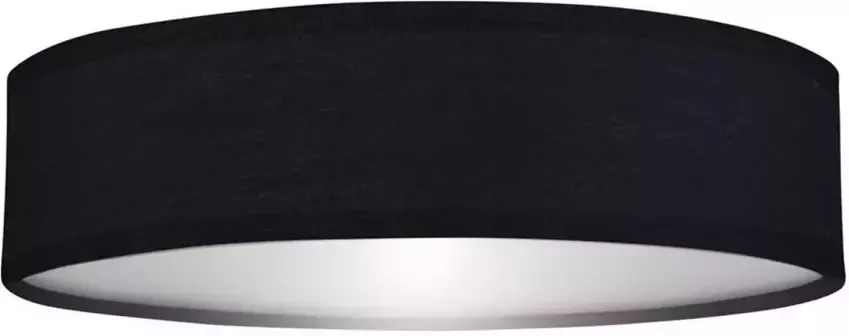 Smartwares plafondlamp Mia 40 x 10 cm 40W E14 textiel zwart