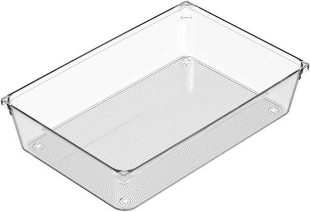 So Clever Ladebakjes 5.1 cm hoog Classic Clear 15 x 23 cm (F) Nestbaar Anti-slip BPA-vrij 15 x 23 cm (F)