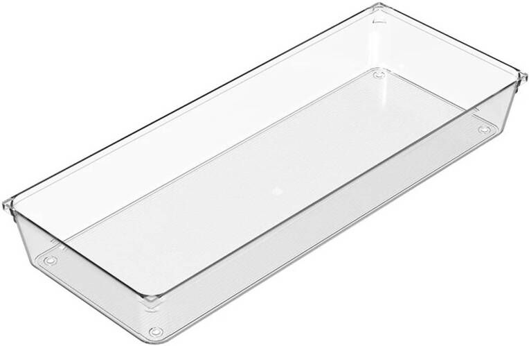 So Clever Ladebakjes 5.1 cm hoog Classic Clear 15 x 38 cm (H) Nestbaar Anti-slip BPA-vrij 15 x 38 cm (H)