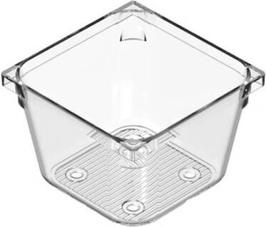 So Clever Ladebakjes 5.1 cm hoog Classic Clear 7.5 x 7.5 cm (A) Nestbaar Anti-slip BPA-vrij 7.5 x 7.5 cm (A)