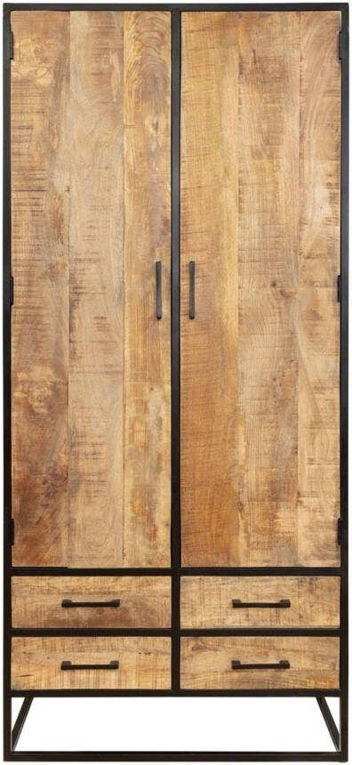 Starfurn Kabinet Denver | Mangohout en staal | 90 cm|STF-3012