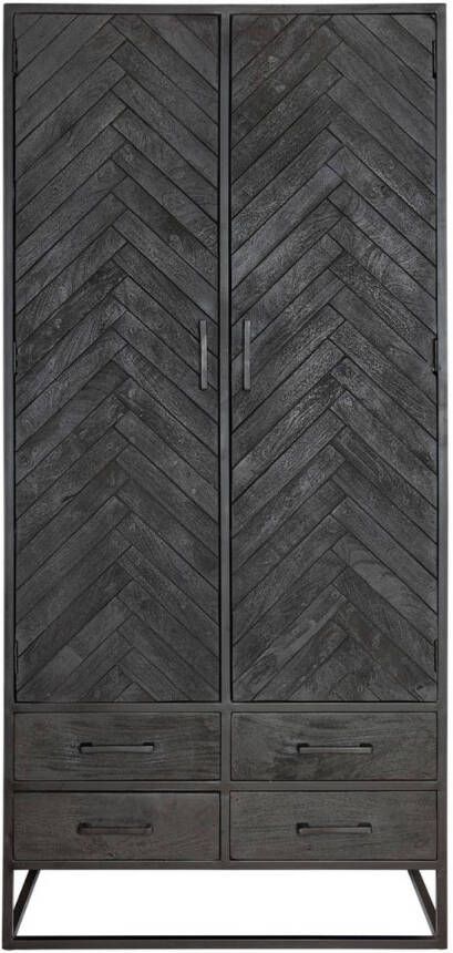 Homestylingshop Kabinet kast Daan Kabinet kast mangohout Vakkenka…