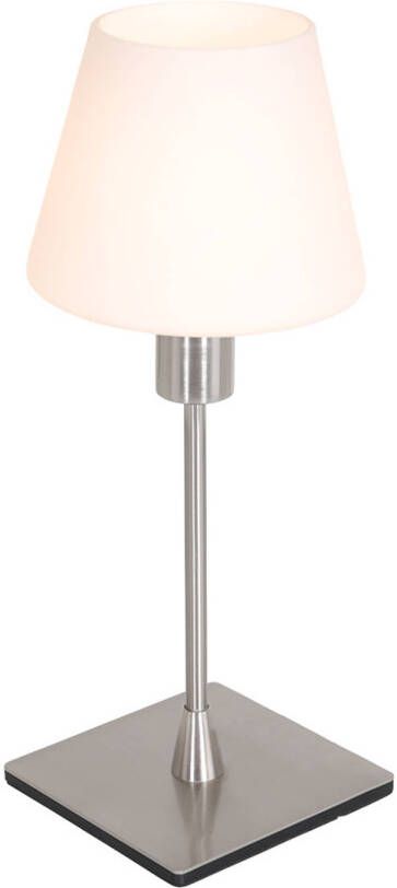 Steinhauer tafellamp Ancilla staal metaal 13 5 cm E14 fitting 3100ST