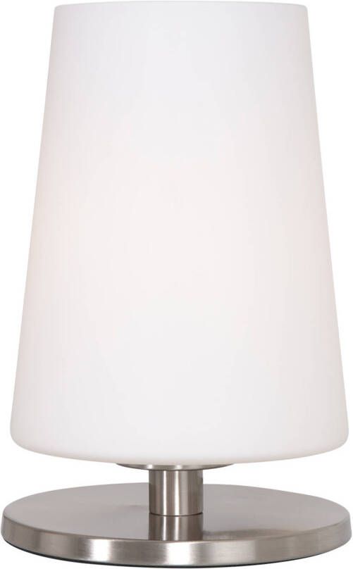 Steinhauer Ancilla tafellamp wit glas 24 cm hoog - Foto 1