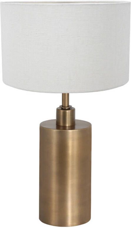 Steinhauer Brass tafellamp wit metaal 47 cm hoog - Foto 1