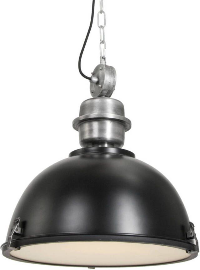 Steinhauer Hanglamp industrieel 7586zw zwart