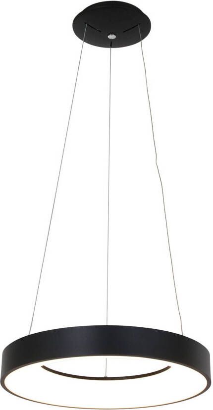 Steinhauer Hanglamp Ringlede Zwart Ø 48cm Led 40Watt 2695ZW