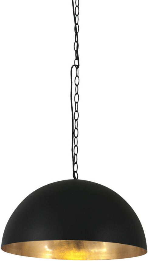 Steinhauer Hanglamp semicirkel 2555zw zwart