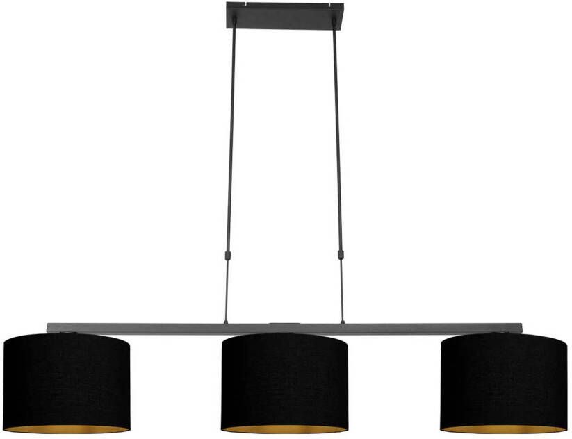 Steinhauer hanglamp Stang zwart metaal 3981ZW