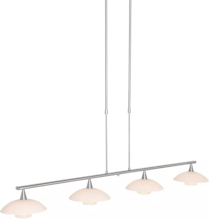 Steinhauer Tallerken Hanglamp Staal Vierlichts
