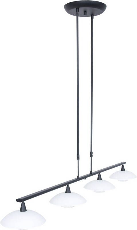 Steinhauer Hanglamp tallerken LED 2658zw zwart