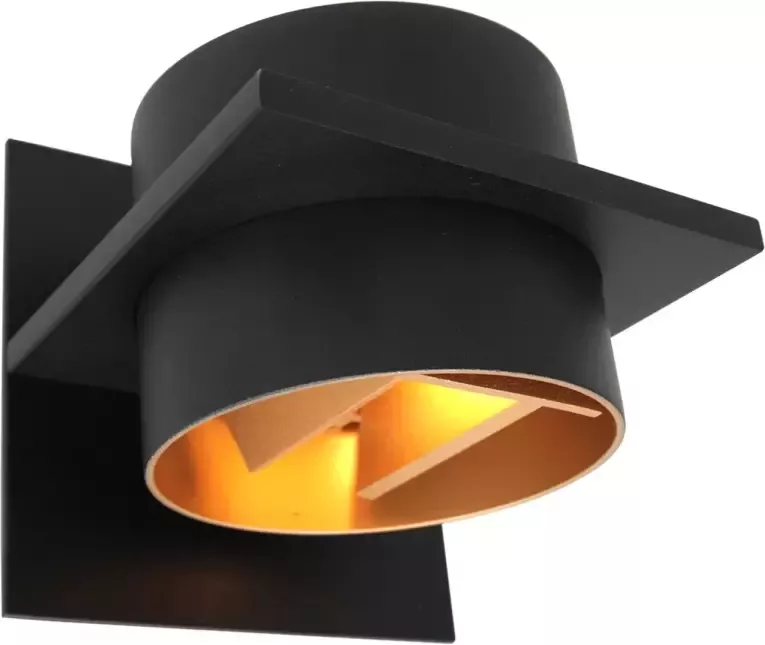 Steinhauer Muro wandlamp zwart kunststof - Foto 1