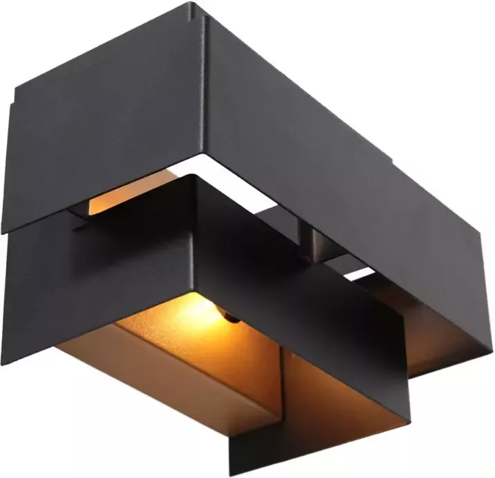 Steinhauer Muro wandlamp zwart metaal - Foto 1