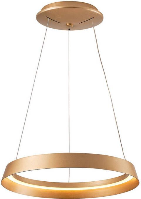 Steinhauer hanglamp Ringlux goud metaal 60 cm ingebouwde LED-module 3692GO