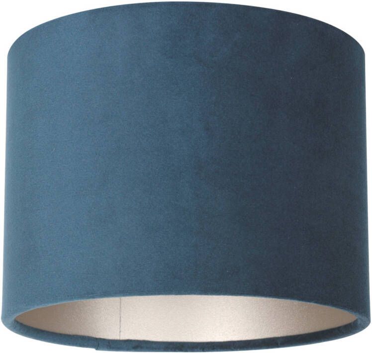 Steinhauer lampenkap Lampenkappen blauw stof 20 cm E27 fitting K3084ZS - Foto 1