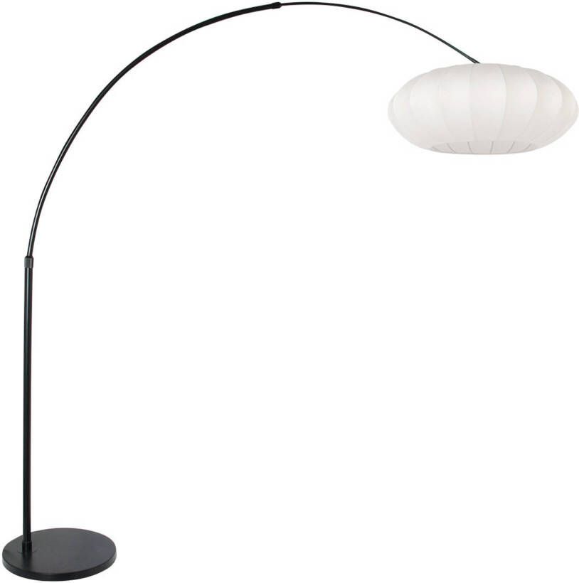 Steinhauer Sparkled light vloerlamp Draai- en of kantelbaar E27 (grote fitting) wit en zwart