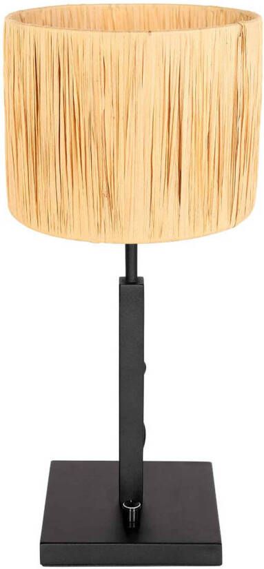 Steinhauer Stang tafellamp ø 50 cm E27 (grote fitting) naturel en zwart
