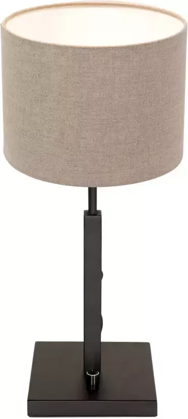Steinhauer Stang tafellamp bruin metaal 52 cm hoog