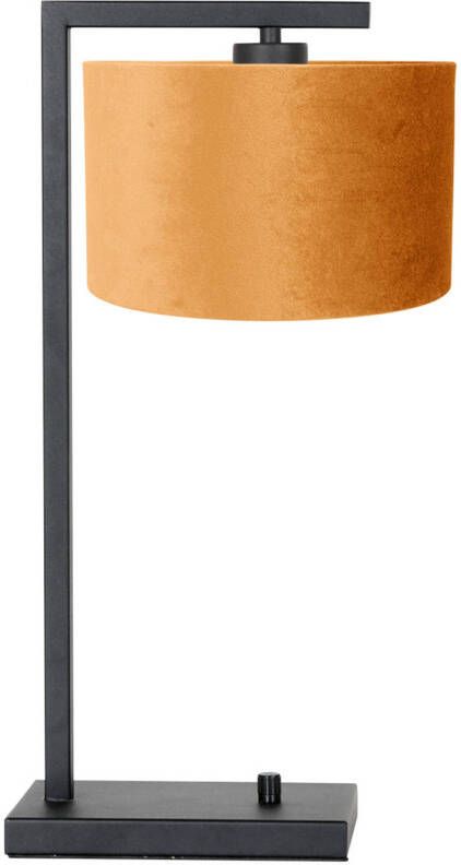 Steinhauer Stang tafellamp geel metaal 51 cm hoog
