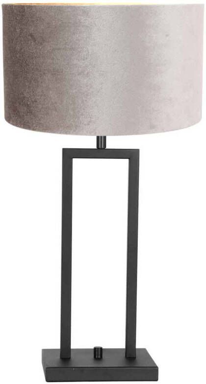Steinhauer Stang tafellamp grijs metaal 55 cm hoog