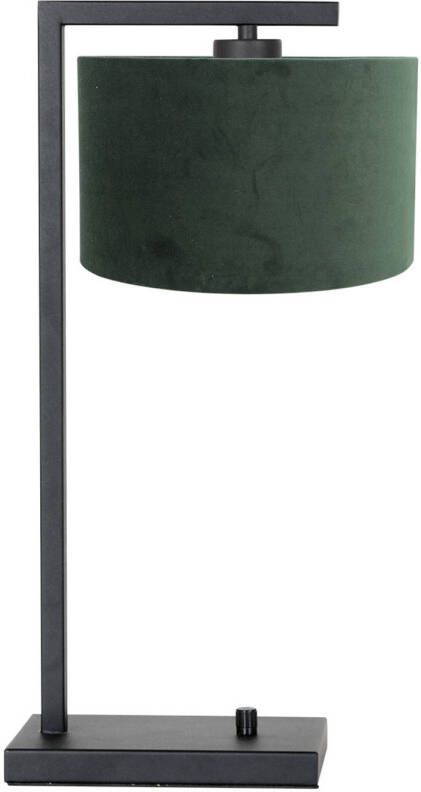 Steinhauer Stang tafellamp groen metaal 51 cm hoog