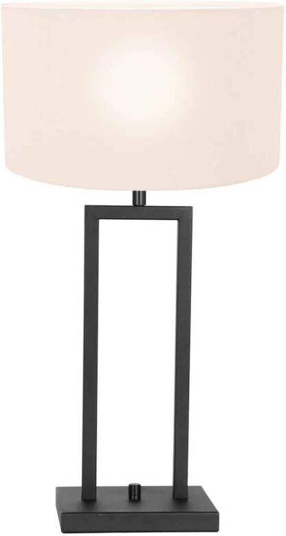 Steinhauer Stang tafellamp wit metaal 55 cm hoog