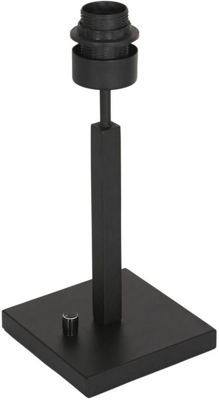 Steinhauer Stang tafellamp zwart metaal 30 cm hoog