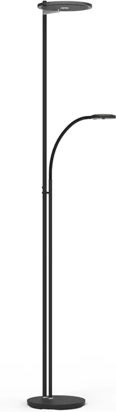 Steinhauer Turound vloerlamp Draai- en of kantelbaar Ingebouwd (LED) zwart