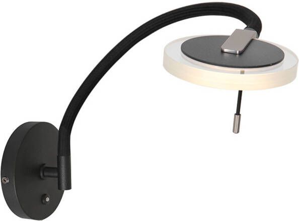 Steinhauer Turound wandlamp Ingebouwd (LED) transparant en zwart - Foto 1
