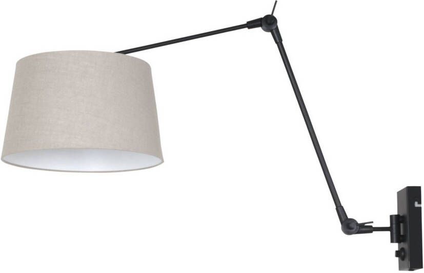 Steinhauer Prestige Chic wandlamp zwart en grijs tot 105 cm diep E27 - Foto 1