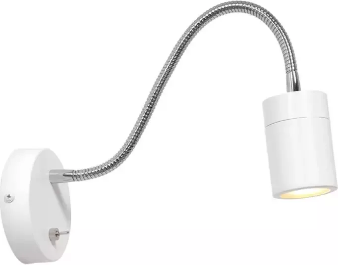 Mexlite Steinhauer Wandlamp Upround incl. GU10 LED wit