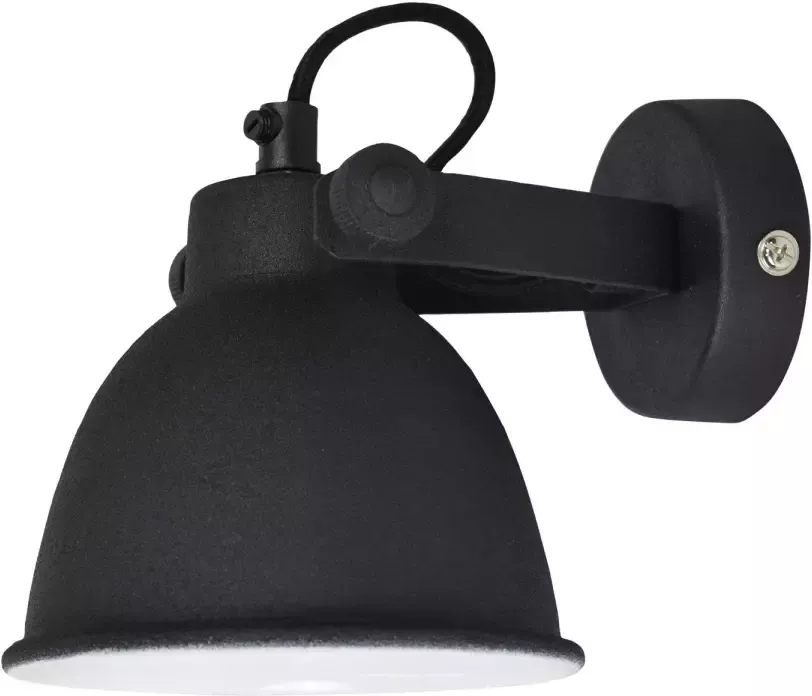 Stoer ingericht Urban interiors industrial 12cm wandlamp zwart - Foto 1