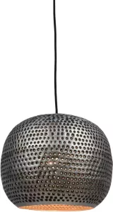 Urban Interiors hanglamp Spike Bol Zink Ø27cm Metaal