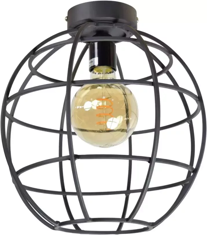 Stoer ingericht Urban Interiors Plafondlamp Globe Large Zwart - Foto 1