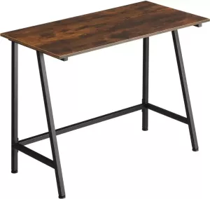 Tectake Bureau Newton Industrieel Donkerbruin 100 X 50 X 77 Cm 404421