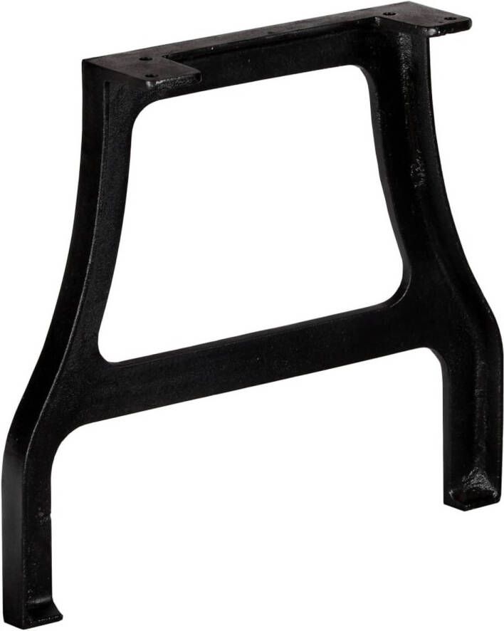 VidaXL The Living Store A-frame salontafelpoten 45 x 41 cm zwart gietijzer