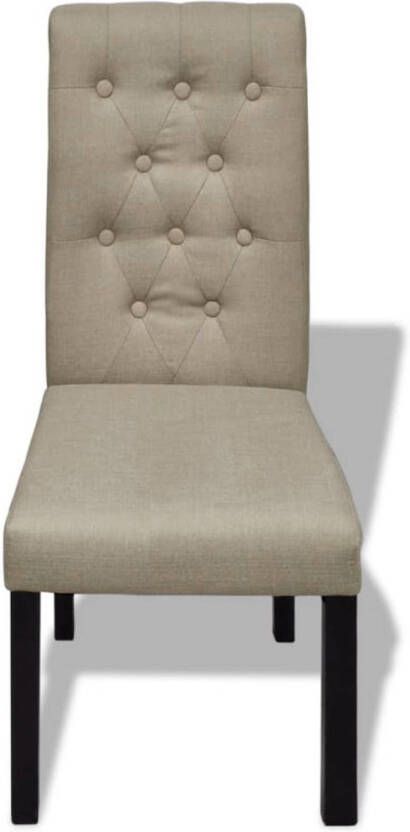 The Living Store Classic Chair s Dining Chairs 42 x 55.5 x 95 cm (L x D x H) Beige - Foto 1