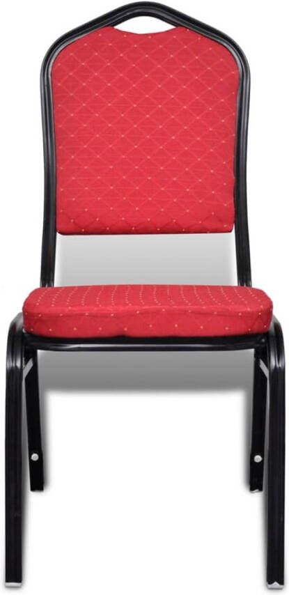 The Living Store Eetkamerstoelen Multiplex en IJzer 40 x 41 x 88 cm Ergonomisch Ontwerp