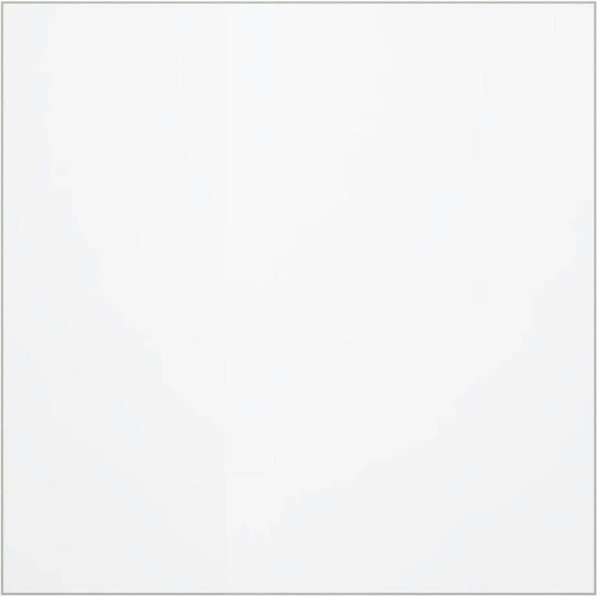 The Living Store Meubelbeschermfolie Tafelbeschermer 80 x 80 cm 2 mm dik PVC Tafelbeschermer Pvc Tafelmat Tafeldekking Tafelfolië Krasvast