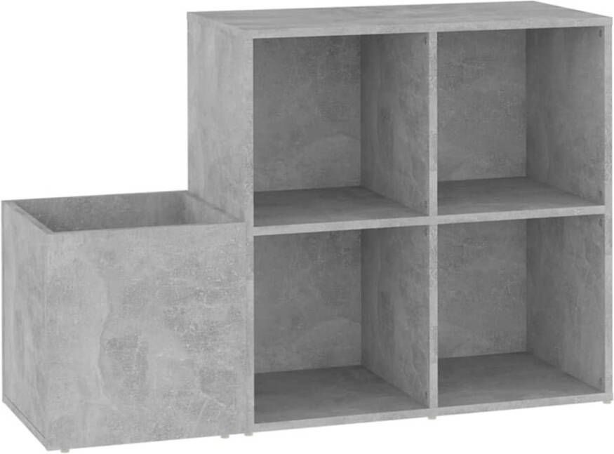 The Living Store Opbergkast Spaanplaat Betongrijs 105 x 35.5 x 70 cm (L x B x H)